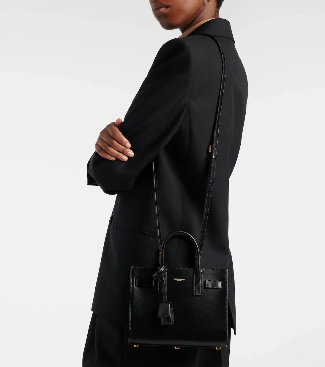 Sac à main Saint Laurent Sac De Jour Nano en cuir