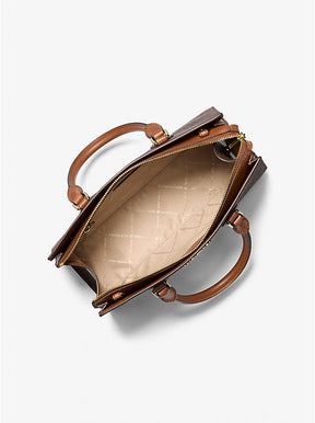 MK Sheila Medium Logo Satchel