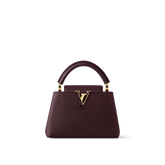 LV Sac Capucines Mini en cuir