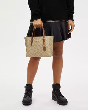 Sac Cabas Mollie 25 En Toile Signature