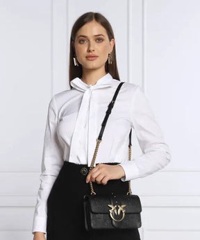 Pïnkô 
Leather shoulder bag LOVE MINI ICON NEW MONOGRAM