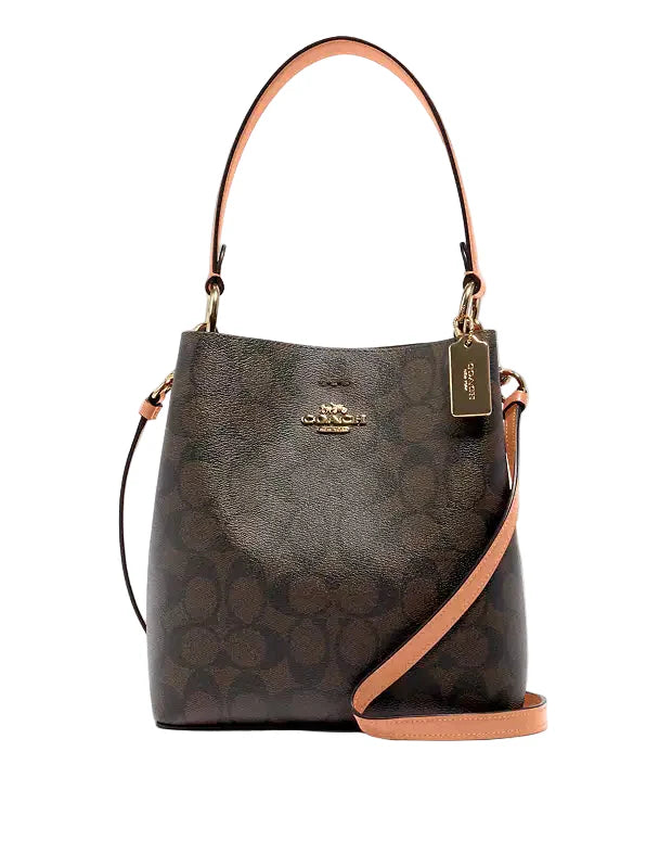 Co@ch Petit Sac Seau Town En Toile Signature