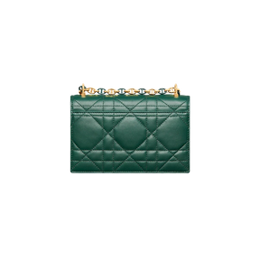 Mini sac Diôr Miss Caro vert pin