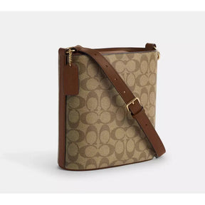 Co@ch Sac seau Sophie en toile signature