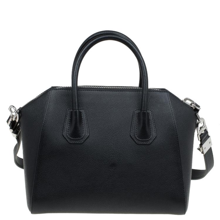 Givênchÿ Black Leather Small Antigona Satchel