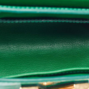LV Green Crocodile Twist PM Bag