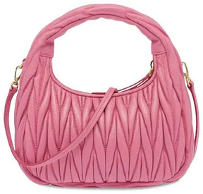 MIÛ MIÜ Sac hobo Wander  nappa matelassé