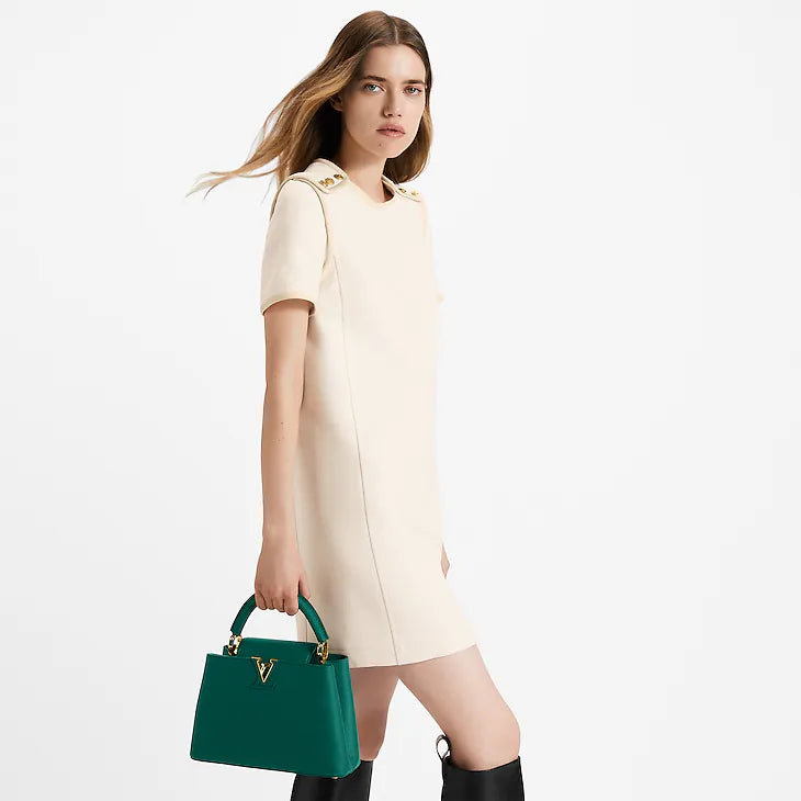 LV Sac Capucines BB En cuir