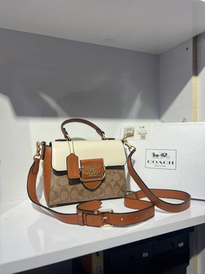 Sac à Main Femme Morgan Top Handle in Blocked
