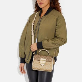 Sac à Main Femme Morgan Top Handle in Blocked
