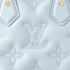 LV Alma BB Matelassé Bleu Glacier