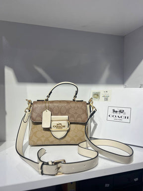 Sac à Main Femme Morgan Top Handle in Blocked
