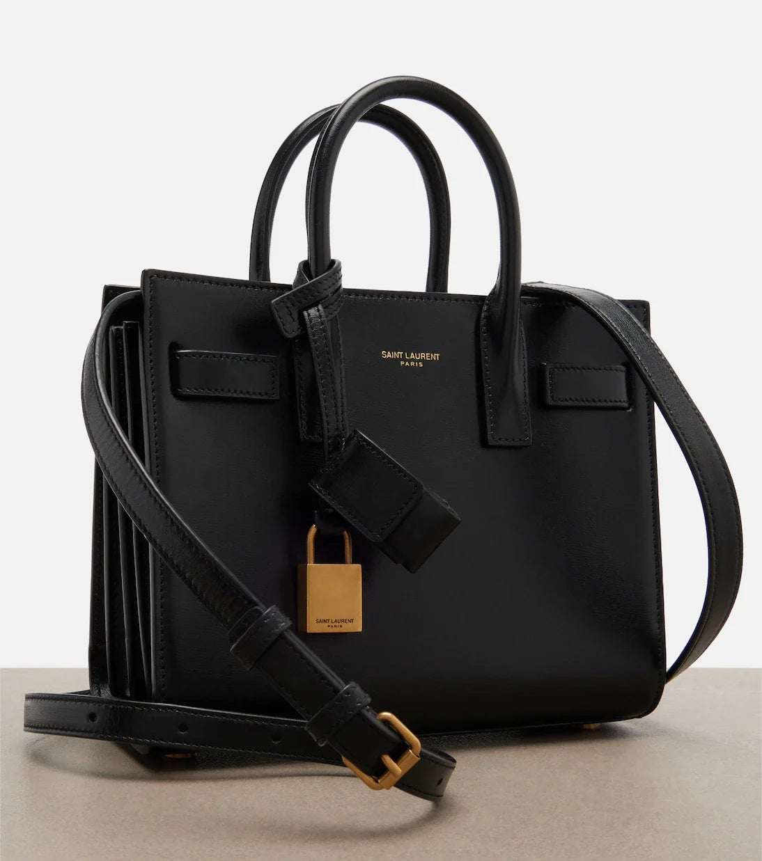 Sac à main Saint Laurent Sac De Jour Nano en cuir