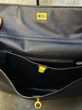 Bâlencïagâ Sac À Main Rodeo Moyen pour Femme en Noir