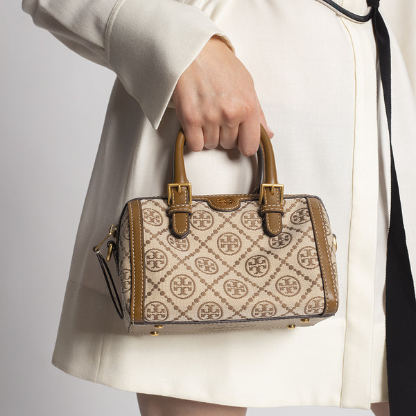 Tory Burch Sac cylindrique Petite T Monogram