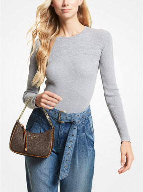 Mich@el Kors
Petite pochette Jet Set Charm à logo