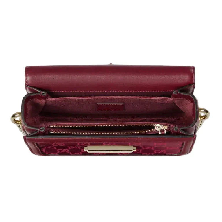 Sac bandoulière GG Go Small – Rouge Ancora Rouge