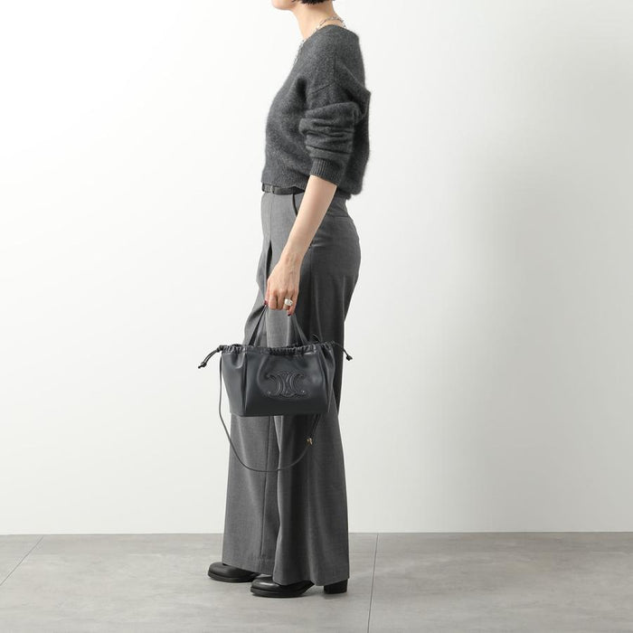 Sac à main CELINE Cabas- Sac porté épaule pour femme en cuir Triomphe