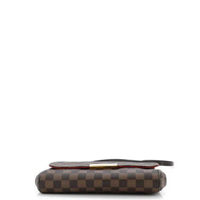 LV Sac à épaule Damier Favorite MM de Louis Vuitton Damier ebène