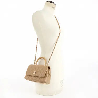 Sac Coco Handle Sac à main
Beige