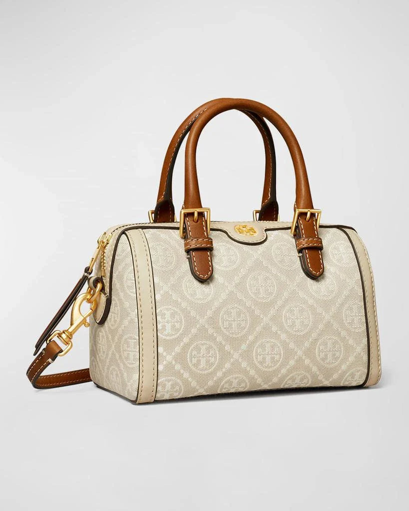 Tory Burch Sac à main, modèle T Monogram Petite Barrel à poignée supérieure