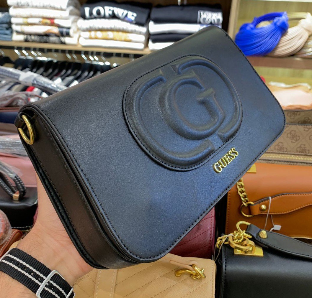 Sac à main Noir Femme Gûess Mietta