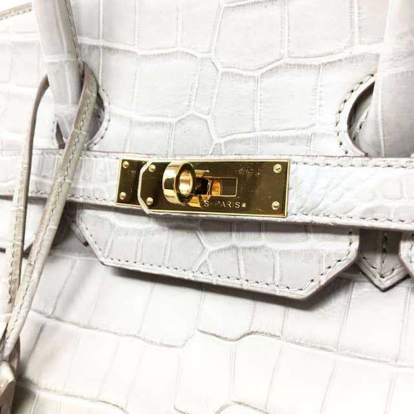 BIRKIN 35 CROCO BEIGE POUR FEMME
