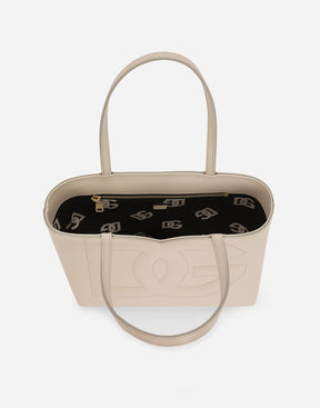 Petit sac cabas DG Beige