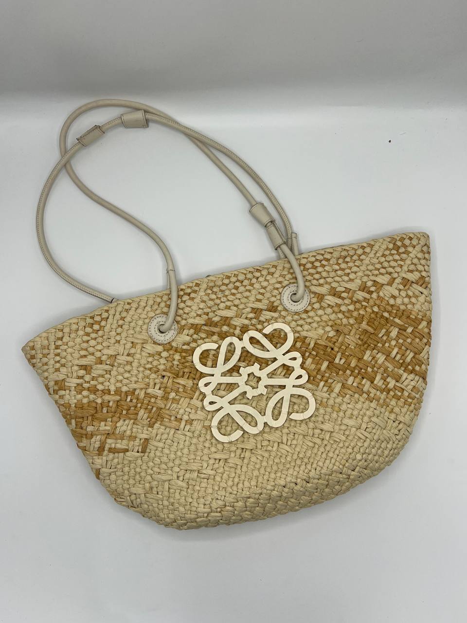 Lôew Sac en paille tressée grande capacité