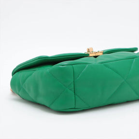 Sac CH@NEL Chanel 19 en vert