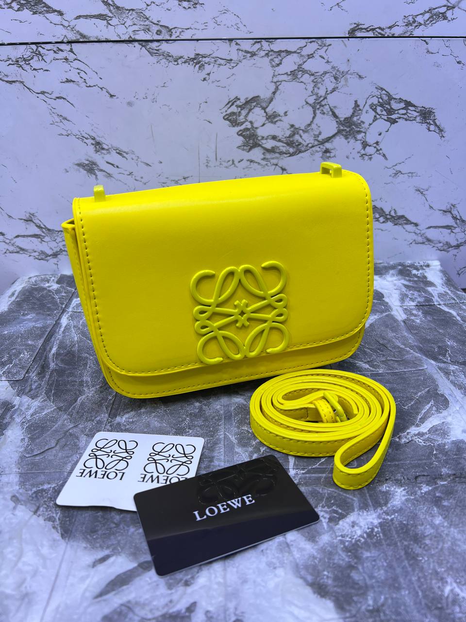Lôëwe 
goya small shoulder bag - Jaune