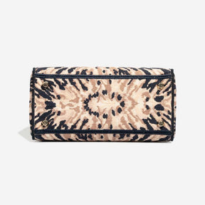 Dior Lady Medium en toile beige / multicolore