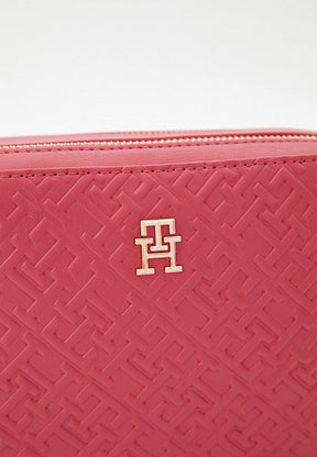 Sac bandoulière à monogramme TH embossé