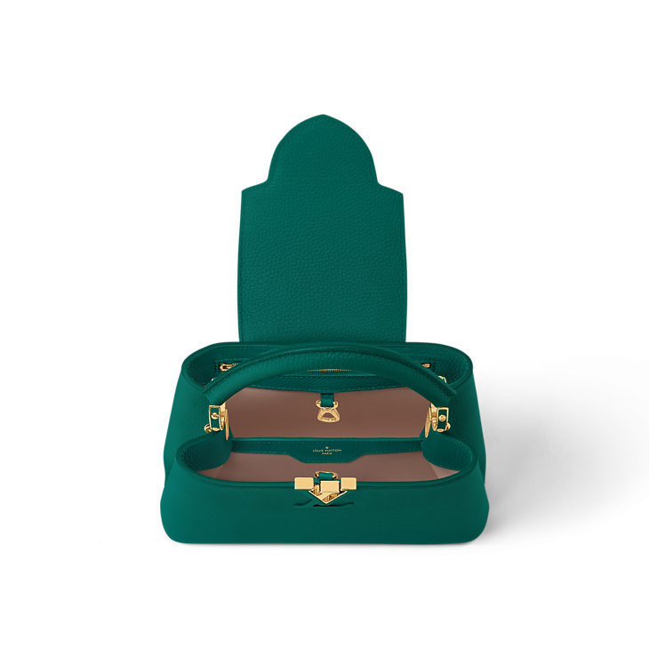 LV Sac Capucines BB En cuir
