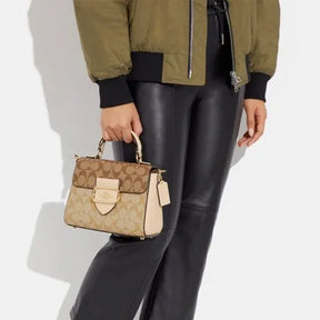 Sac à Main Femme Morgan Top Handle in Blocked