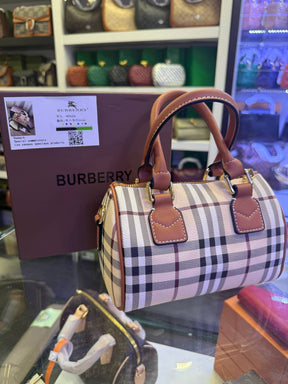 Sac Mini Check Bowling Bag