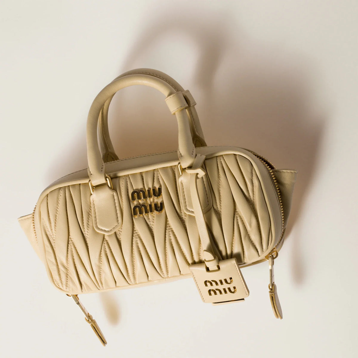 MIÛ MIÜ Mini sac Arcadie nappa matelassé