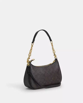 Sac épaule Teri en toile exclusive