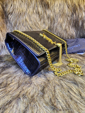 S@int Laurent
Sac chaine Kate Tassel S@int Laurent exotique Noir