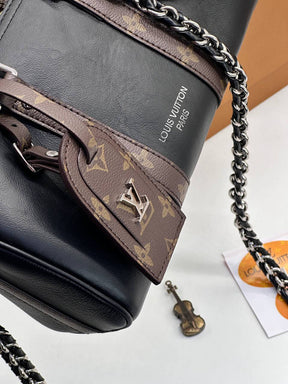 LV Monogram Sac à bandoulière Sac – Noir Élégance