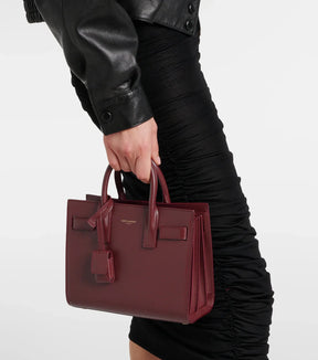 Saint-Laurent Sac cabas Sac De Jour Nano en cuir