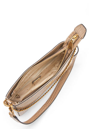 Mini sac Katey en crocodile