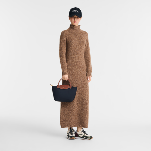 Sac à main S Le Pliage 
Toile recyclée - Noir