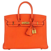 HRMS Birkin 25 Few Togo Gold Hardware
