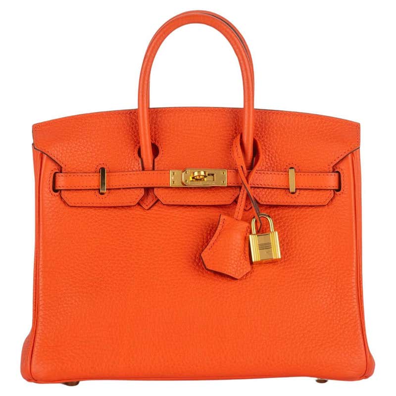 HRMS Birkin 25 Few Togo Gold Hardware