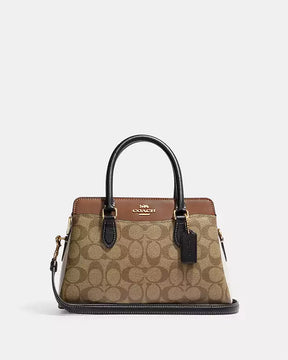 Co@ch Mini Cabas Darcie En Toile Exclusive Color Block