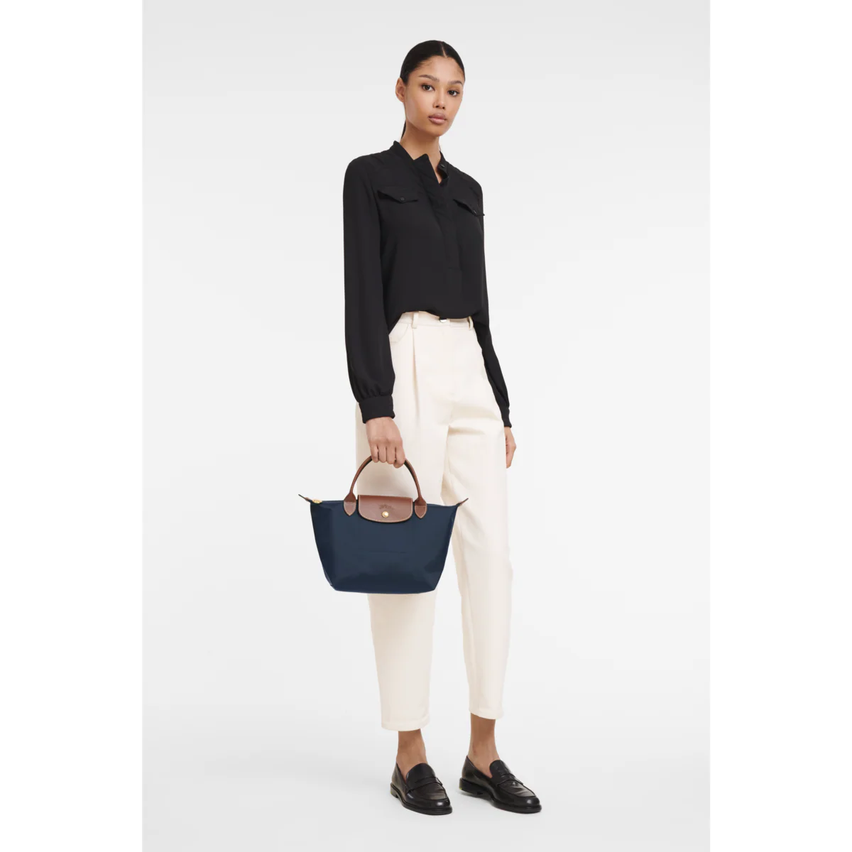 Le Pliage S Handbag
Navy - Canvas