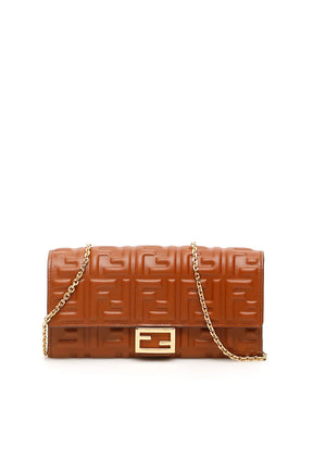 Fêndï Baguette Chain Strap Wallet