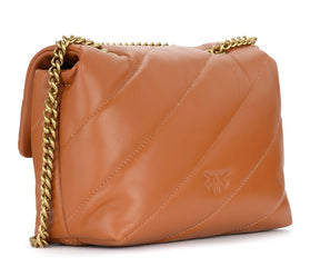 Pïnkô Bolsa Mini Love Bag Puff de piel