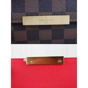 LV Sac à épaule Damier Favorite MM de Louis Vuitton Damier ebène